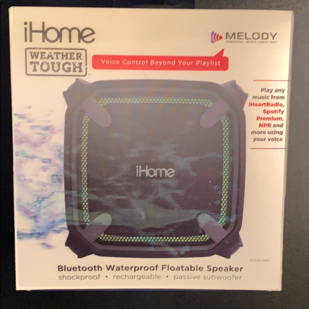 iHome Bluetooth Waterproof Floatable Speaker